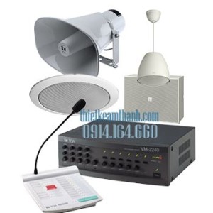 Hệ thống âm thanh thông báo nhà xưởng 5 vùng